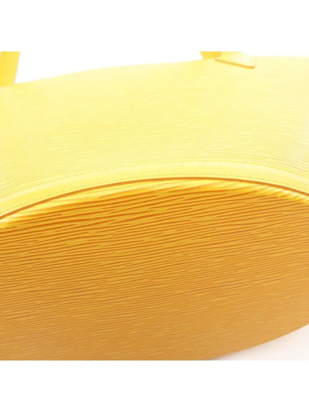 Louis Vuitton Shoulder Bag Saint Jacques Shopping Tassili Yellow Leather